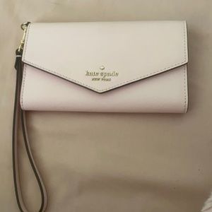 Kate spade baby pink wristlet